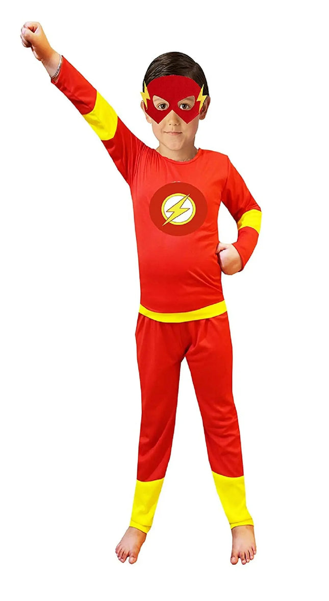 Flash Costume with Mask Fancydresswale.com