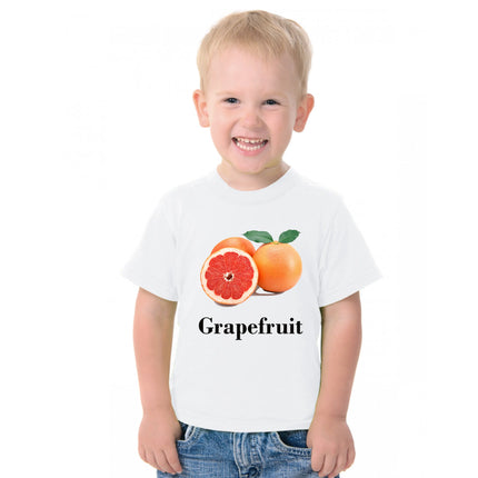 Fruit Theme T-Shirt for Kids Fancy Dress Costume Grape Fruit Fancydresswale