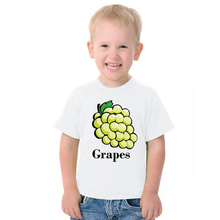 Fruit Theme T-Shirt for Kids Fancy Dress Costume Grapes Fancydresswale