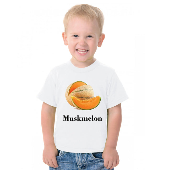 Fruit Theme T-Shirt for Kids Fancy Dress Costume Muskmelon Fancydresswale
