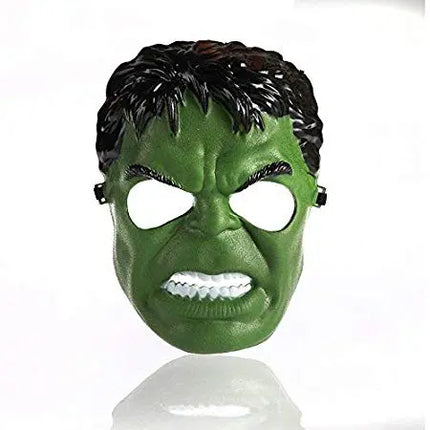 Hulk Superhero Plastic Masks Great Party Favor, Fun, Fiesta, Costume, Halloween, Single, Free Size Fancydresswale