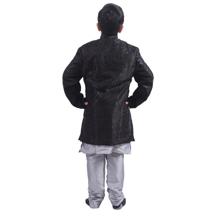 Indo Western Party Ocassion Dress For Boys Style 2 Colour Black Fancydresswale