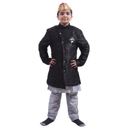Indo Western Party Ocassion Dress For Boys Style 2 Colour Black Fancydresswale