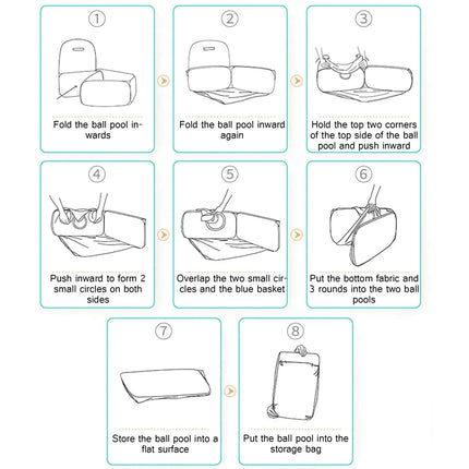 Kids Play Tent with Play Tunnel, Ball Pit, Basketball Hoop for Boys & Girls,Playhouse Toy for Baby Indoor/Outdoor, for 2 Year Plus Old Child ( Balls not Included) (without Tunnel) fancydresswale.com