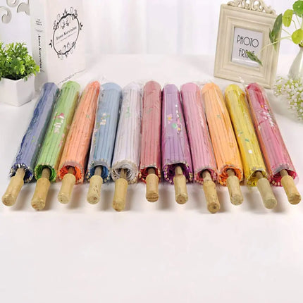 Kids Size Japanese Chinese Umbrella for Wedding Parties, Photography, Costumes, Cosplay, Decoration and Other Events (Red) Fancydresswale