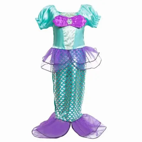 Mermaid Dress for Girls Fancydresswale