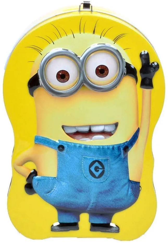 Minion Metal Body Piggy Bank Saving Money Box for Kids with Lock and Key Fancydresswale