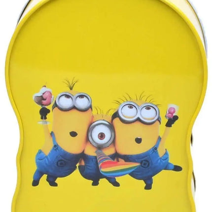 Minion Metal Body Piggy Bank Saving Money Box for Kids with Lock and Key Fancydresswale