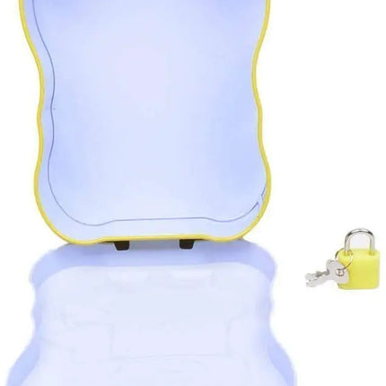 Minion Metal Body Piggy Bank Saving Money Box for Kids with Lock and Key Fancydresswale