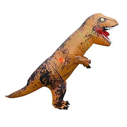 Net red Funny Halloween Christmas Dinosaur Inflatable Suit Tyrannosaurus Cosplay Performance Suit Fancydresswale