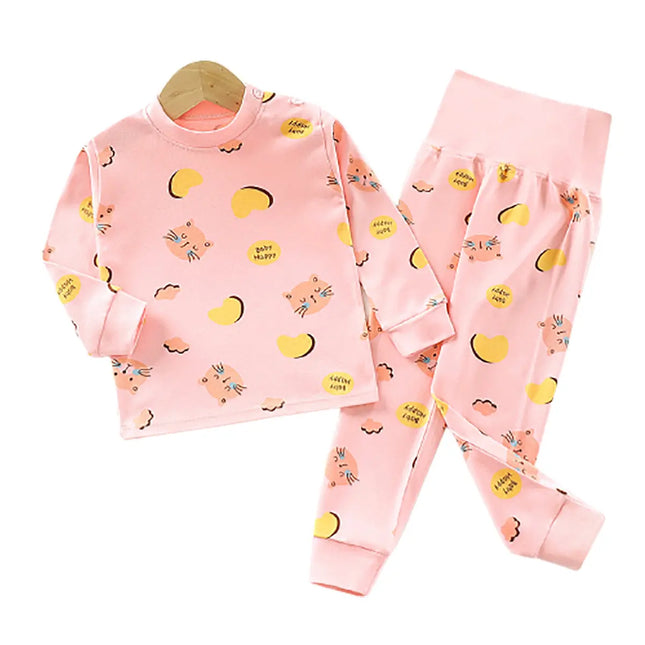 Newborn Toddler Kids Baby Boys Clothing Set Long Sleeve Tops Pants Little Kids All season Outfits, Brown fancydresswale.com