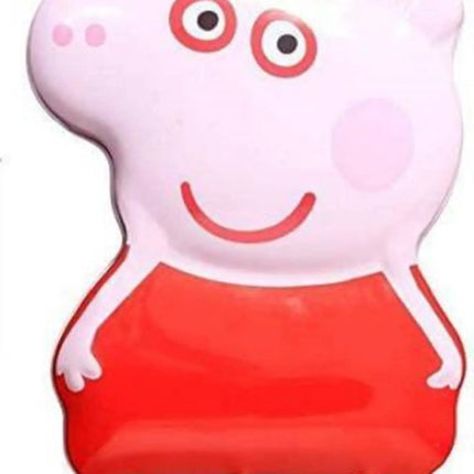 Peppa Pig Metal Body Piggy Bank Saving Money Box for Kids with Lock and Key Random Colour Fancydresswale