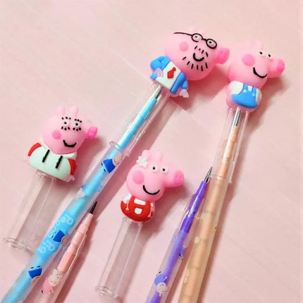 Peppa Pig Pencils Birthday Gifts/Return Gift for Kids (Pack of 4) Fancydresswale
