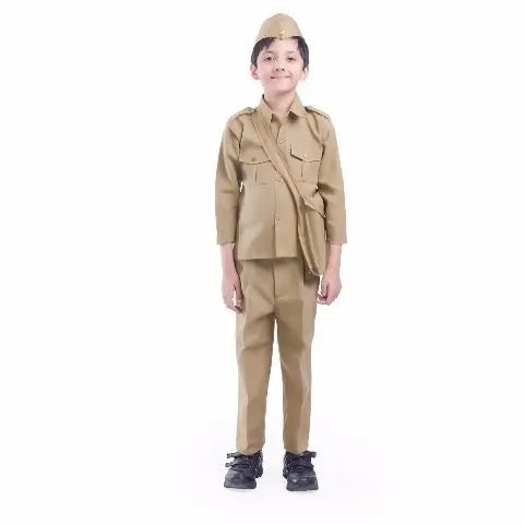 Postman Costume Dress For Boys Fancydresswale
