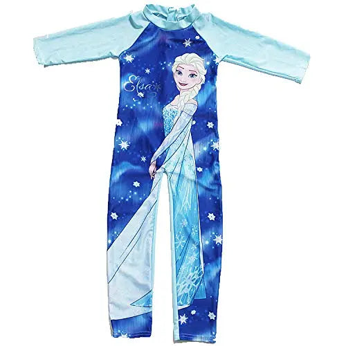 Princess Elsa Full Sleeve Superhero Swimming Costumes for Boys & Girls Fancydresswale