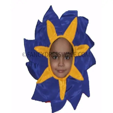 Purple Yellow Flower dress for Fancy dress competitions for Boys and Girls Fancydresswale