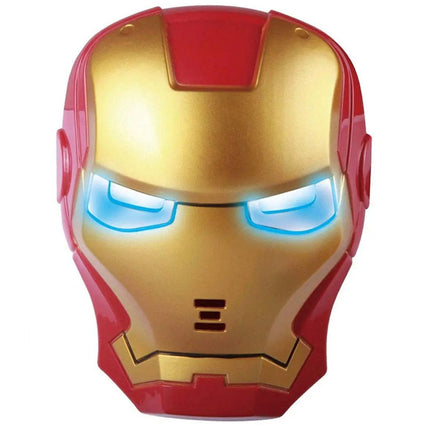Red- Ironman Superhero The Avengers Costume LED Light Eye Mask, Fancydresswale