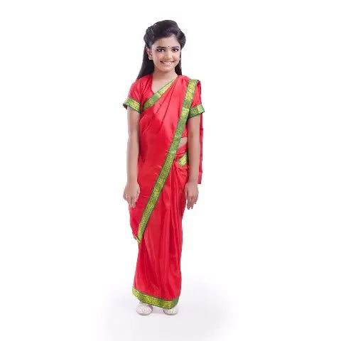 School Teacher Saree Dress For Girls Fancydresswale