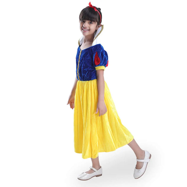 Snow White Little Girl Princess Dress Fancydresswale
