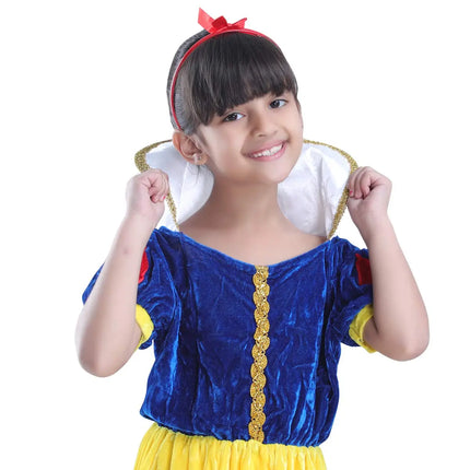 Snow White Little Girl Princess Dress Fancydresswale