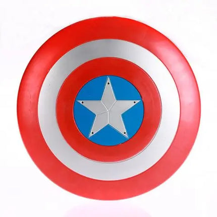Spiderman dress and Plastic mask with Avengers Captain America Shield and Mask- Ultimate boys Costume and accessory combo Fancydresswale