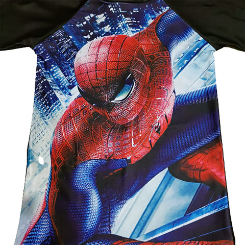 Fancydresswale Spiderman Full sleeve Swimsuit for kids