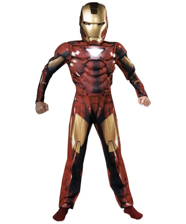 Superhero Avengers Muscles Costumes for Adults- Ironman Fancydresswale.com