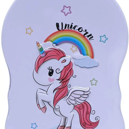 Unicorn Metal Body Piggy Bank Saving Money Box for Kids with Lock and Key Fancydresswale
