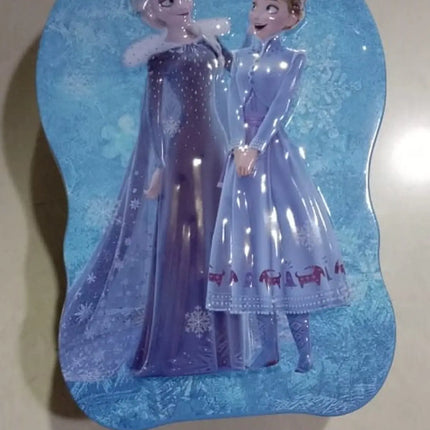 elsa Metal Body Piggy Bank Saving Money Box for Kids with Lock and Key Fancydresswale