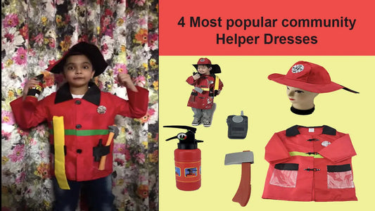 Community Helper Mask Community helper Theme costume for Kids - fancydresswale.com