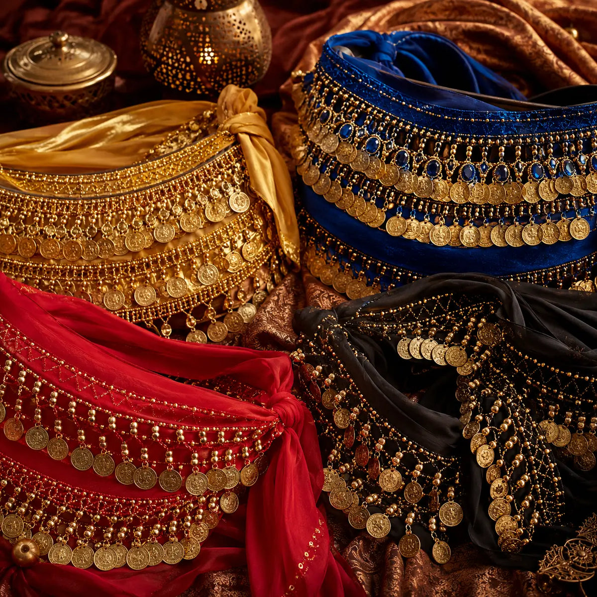 Belly Dance Belts for Girls and women multiple designs and colors