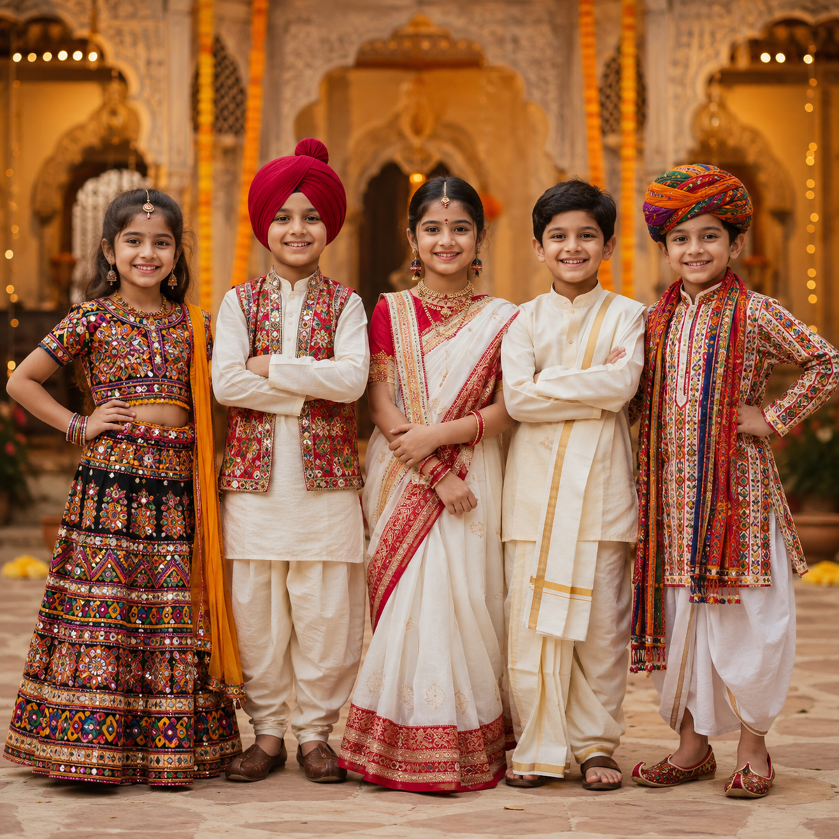 Traditional Dress for Kids and Adults