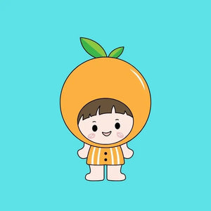 Fruit fancy dress costume for kids for school programs