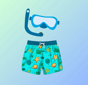 Swimming Costume for Kids with Accessories