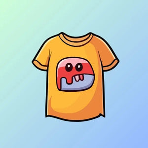 printed tshirt for variety of themes and characters