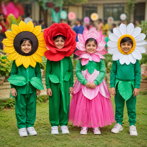 Flower fancy dresses for kids