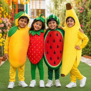 Fruit fancy dress costume for kids for school programs