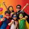 Superhero masks for kids and adults