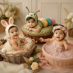 Infant photoshoot outfits and costumes