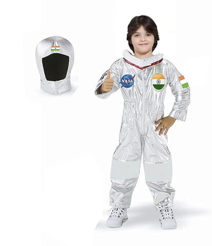 FancyDressWale Astronaut Suit Dress for Kids - Perfect Costume for Young Space Explorers (Ages 3-12)"