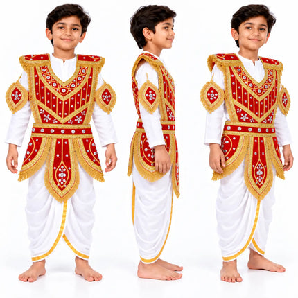 Adult Kavach - Mythological Warrior Fancy Dress fancydresswale.com