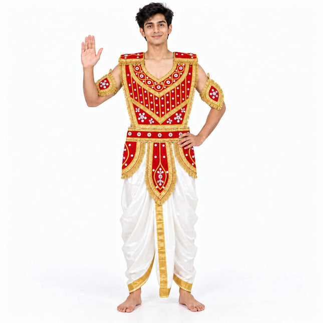Adult Kavach - Mythological Warrior Fancy Dress fancydresswale.com