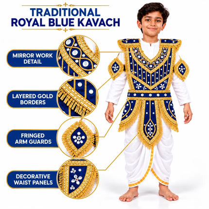 Adult Kavach for Mythological Fancy Dress fancydresswale.com