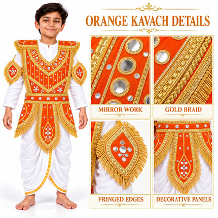 Adult Mythological Warrior Kavach - Fancy Dress fancydresswale.com