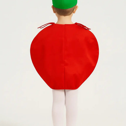 Apple Cutout and Cap without Jumpsuit Fancydresswale