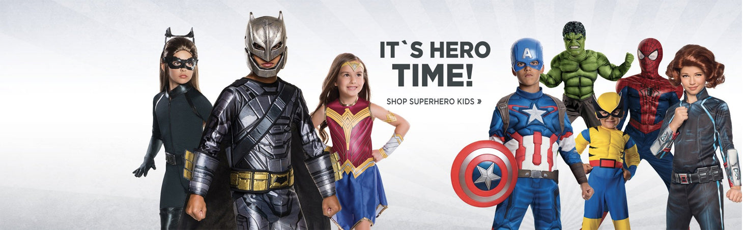 Superhero theme fancy dress online shopping