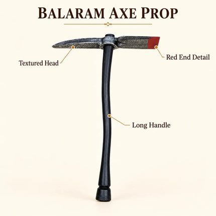 Balaram Costume Axe Prop for Mythological Fancy Dress fancydresswale.com