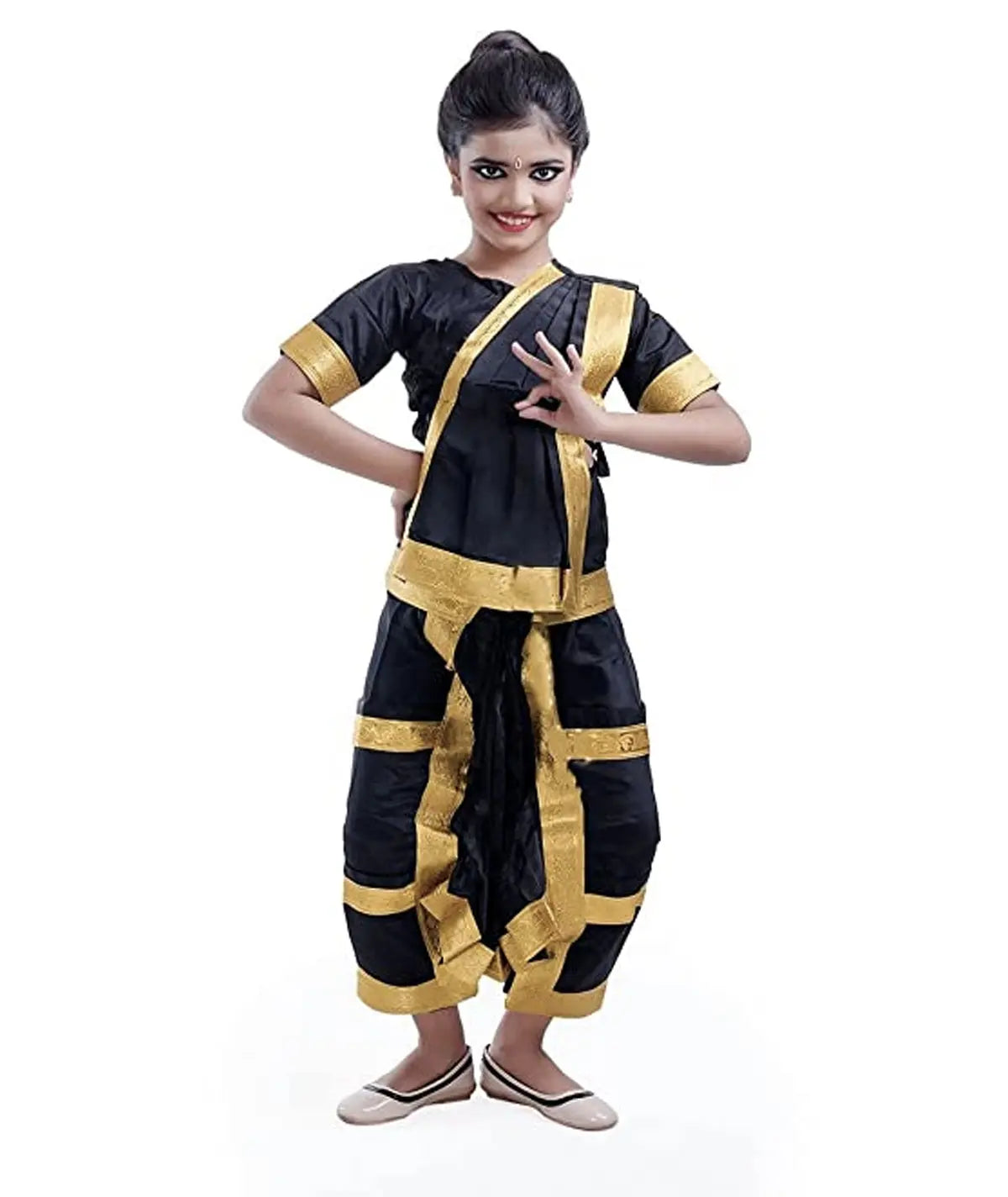 Bharatanatyam Dress for Girls | Lightweight & Stylish fancydresswale.com Bharatanatyam Dress for Girls | Lightweight & Stylish fancydresswale.com