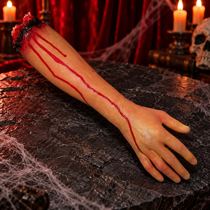 Big Blood Hand – Halloween Horror Arm Prop fancydresswale.com