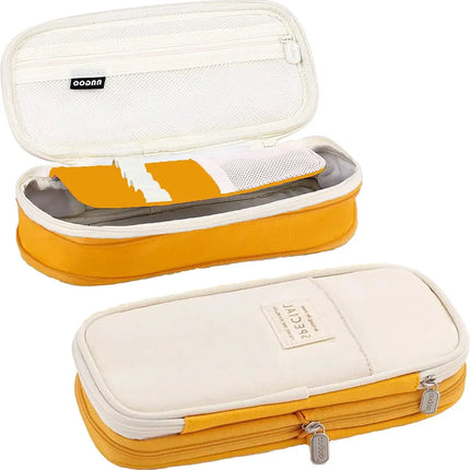 Big Capacity Pencil Pen Case Office College School Large Storage High Capacity Bag Pouch Holder Box Organizer fancydresswale.com